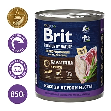 Brit Premium Dog (Баранина с рубцом)